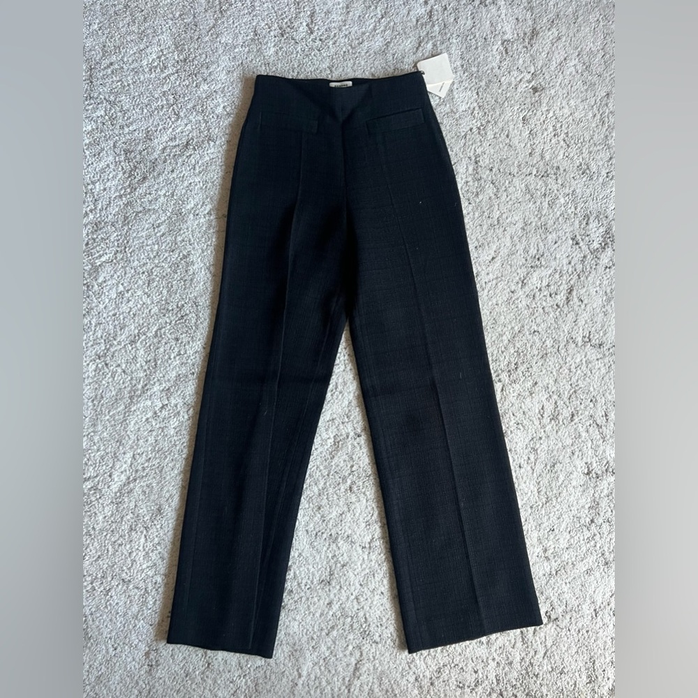 Sandro high-rise tweed trousers mint condition, NWT